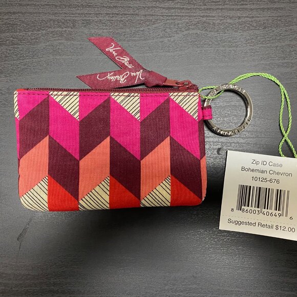 Six (6) Vera Bradley Access, Luggage Tags, Key Ring, Zip ID Cases, Lanyard - Picture 4 of 14